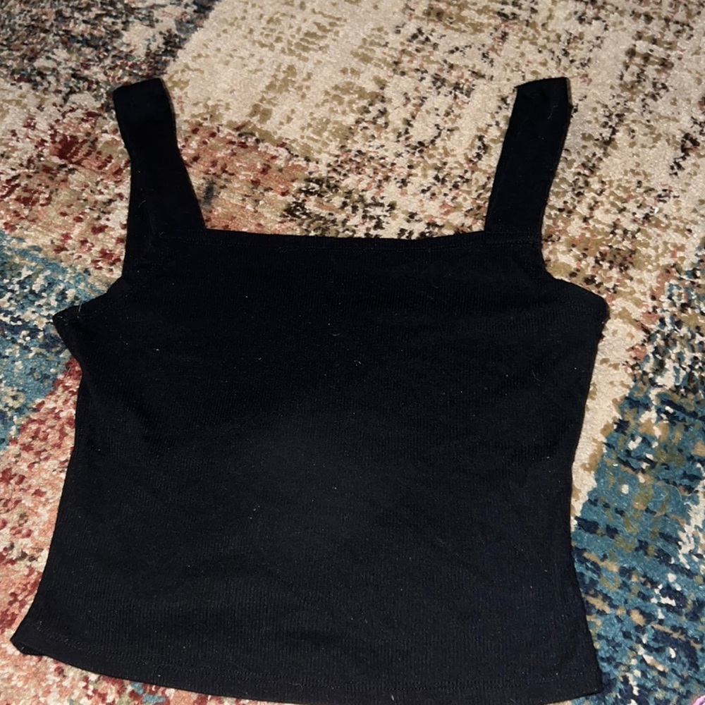 shein black tank top